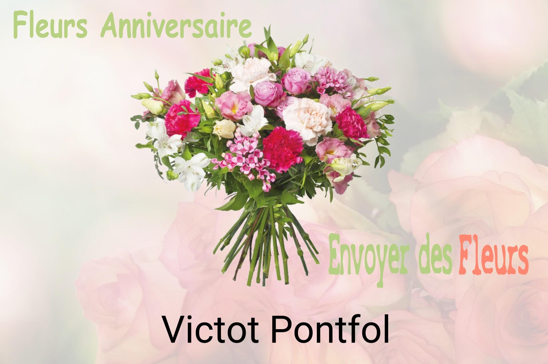 Bouquet de fleurs d’anniversaire livré à Victot-Pontfol