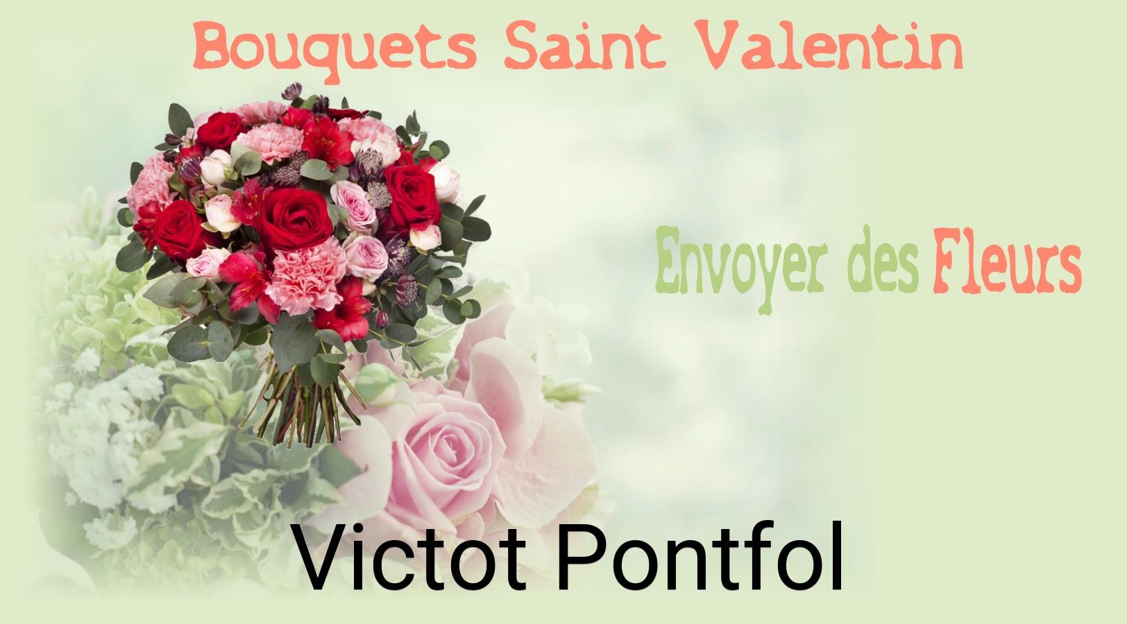 Roses de Saint-Valentin livrées à Victot-Pontfol